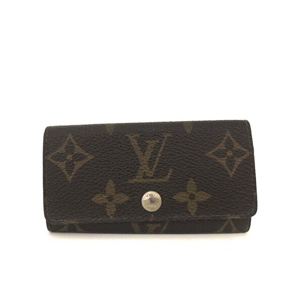 Louis Vuitton Monogram Multicles 4 Ring Key Case Brown/2BJ2084 101225 - Picture 1 of 9